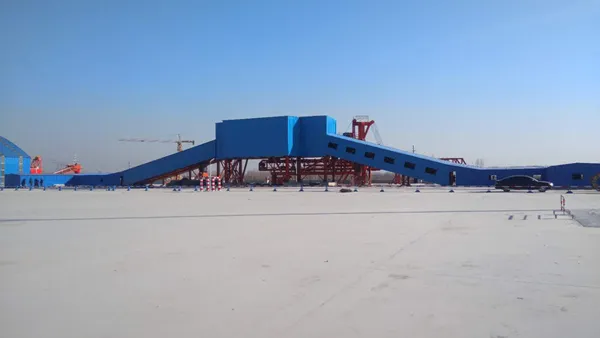 Loader and Conveyor Project at Tengzhou Port, Shandong Province